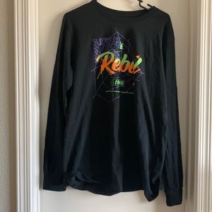 Dutch Bros long sleeve spiderweb Rebel shirt